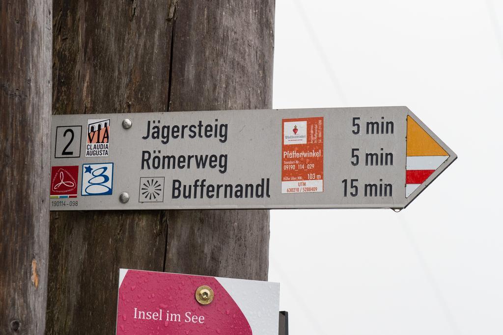 Panoramagasthof Auf Dem Auerberg Bernbeuren Kültér fotó