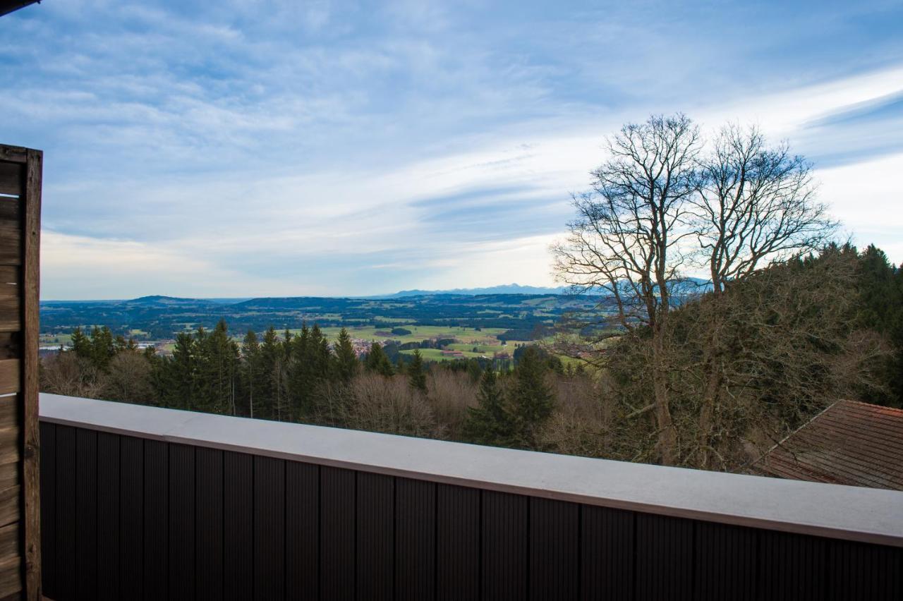 Panoramagasthof Auf Dem Auerberg Bernbeuren Kültér fotó